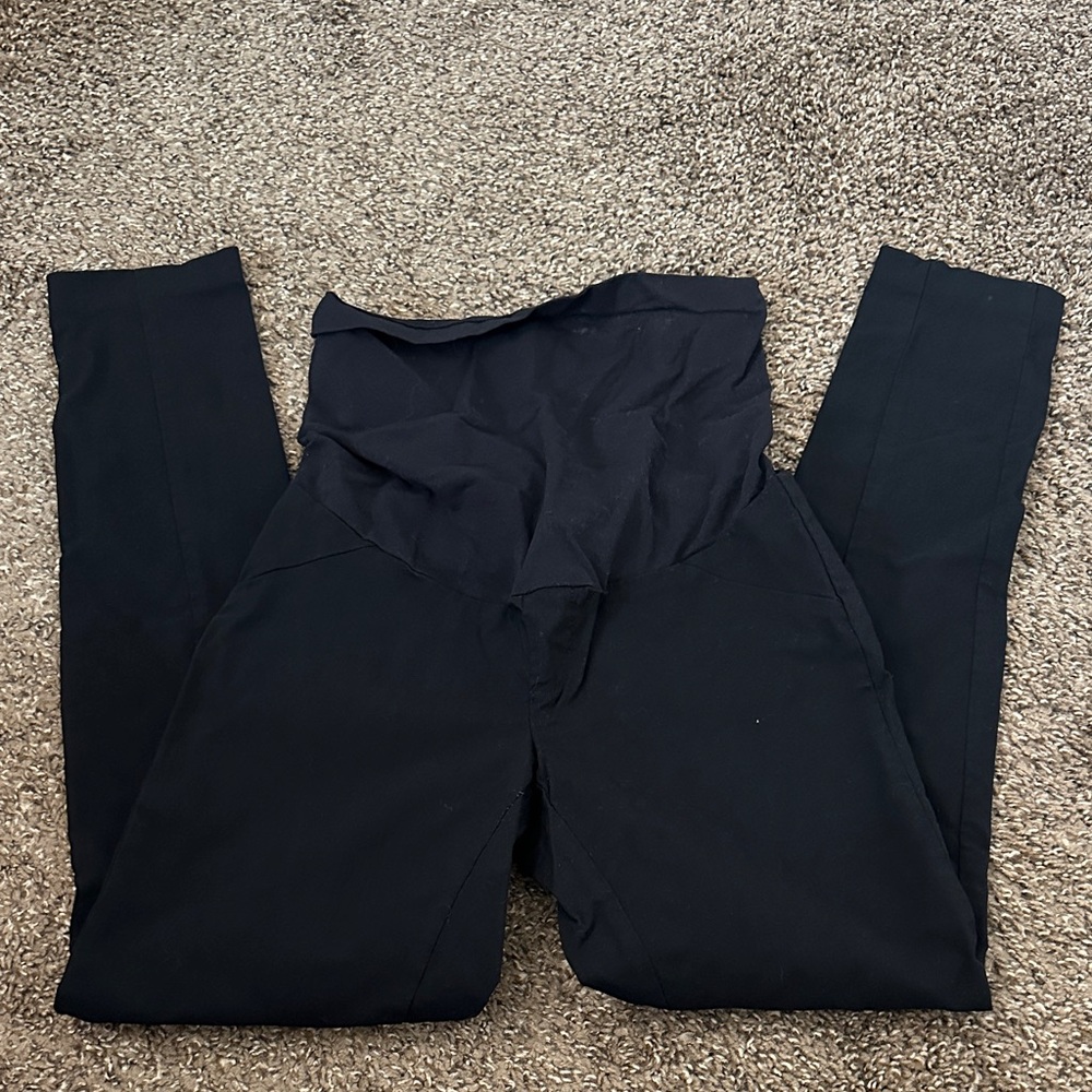 Motherhood Black Maternity Leggings
